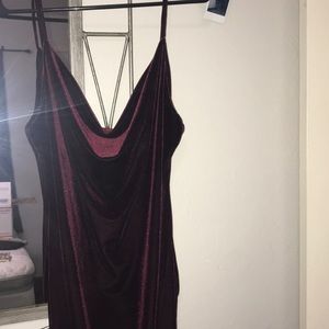 Super cute bodycon velvet dress